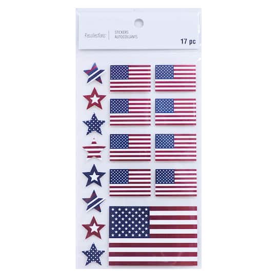 American Flag Stickers by Recollections™
